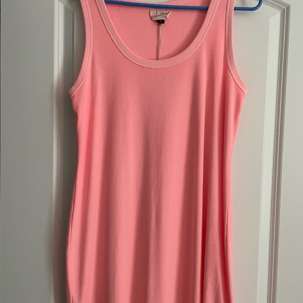 Universal Thread Pink Sleeveless Midi Dress